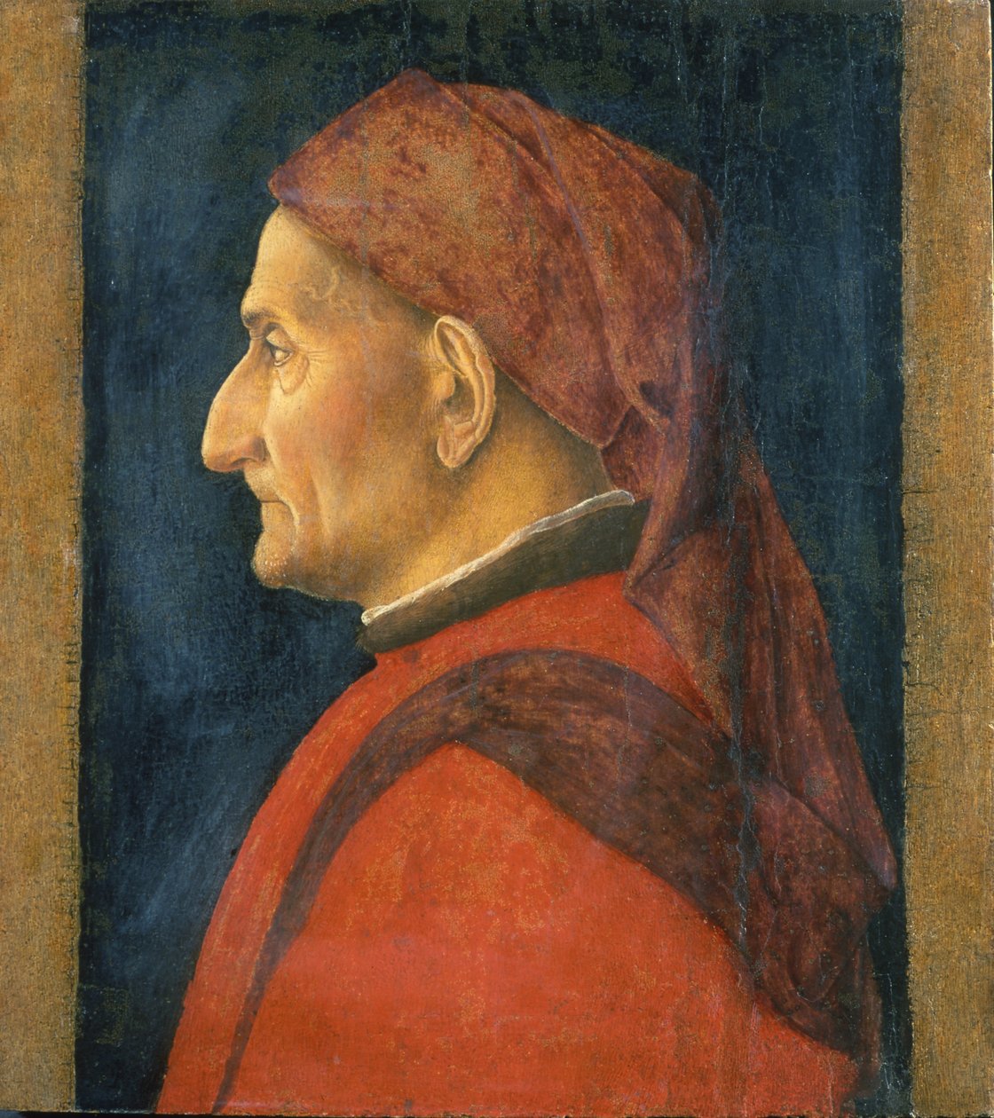Férfi portré, 1450 alkotó: Andrea Mantegna