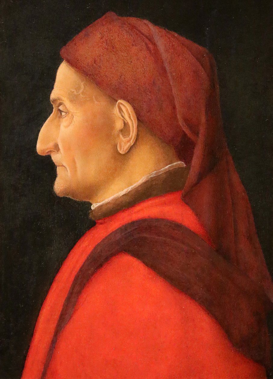 Egy férfi profilja (Mantegna) alkotó: Andrea Mantegna