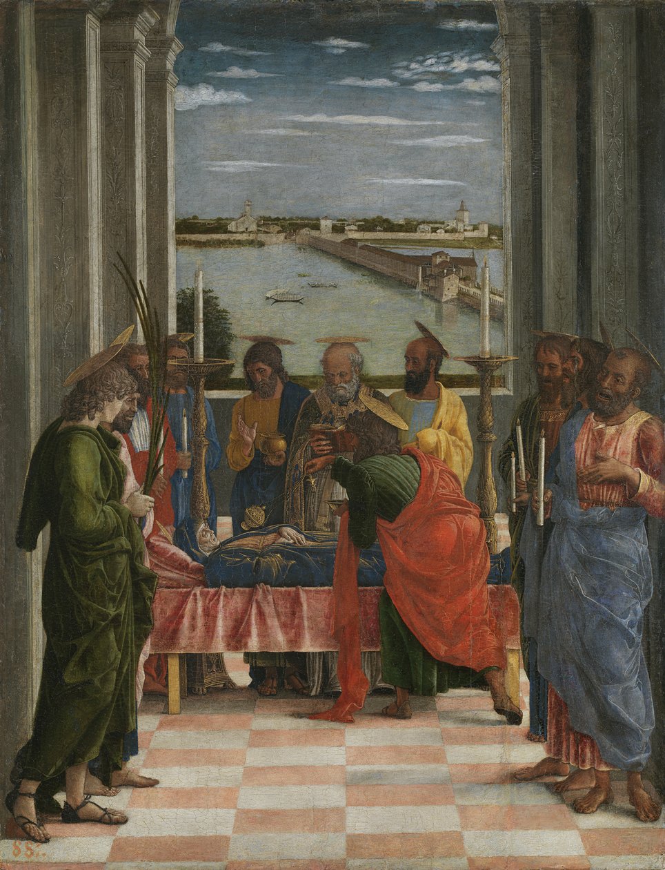 A Szűz halála alkotó: Andrea Mantegna