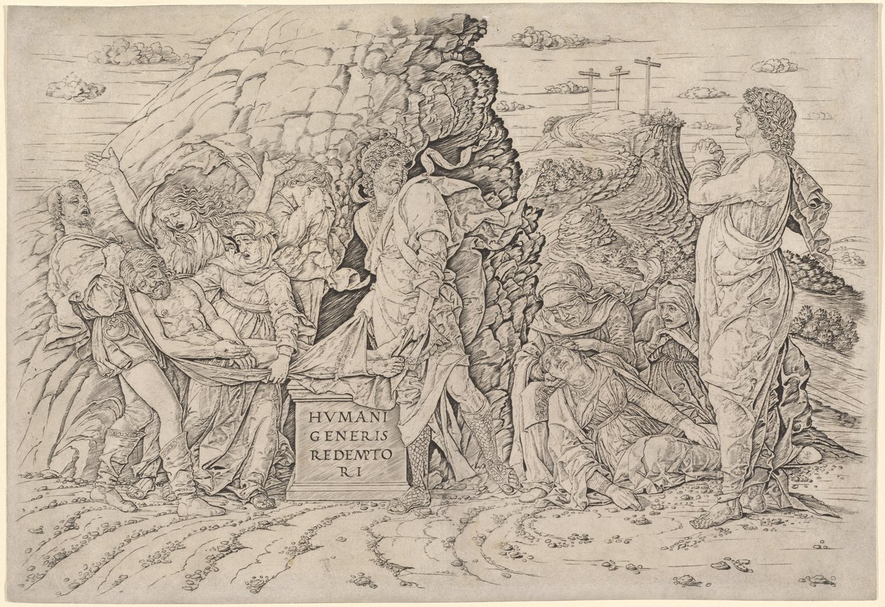 A síremlék alkotó: Andrea Mantegna
