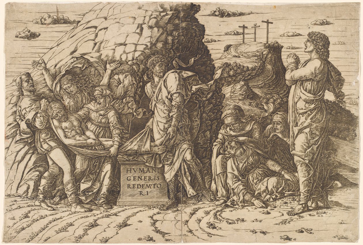 A síremlék alkotó: Andrea Mantegna