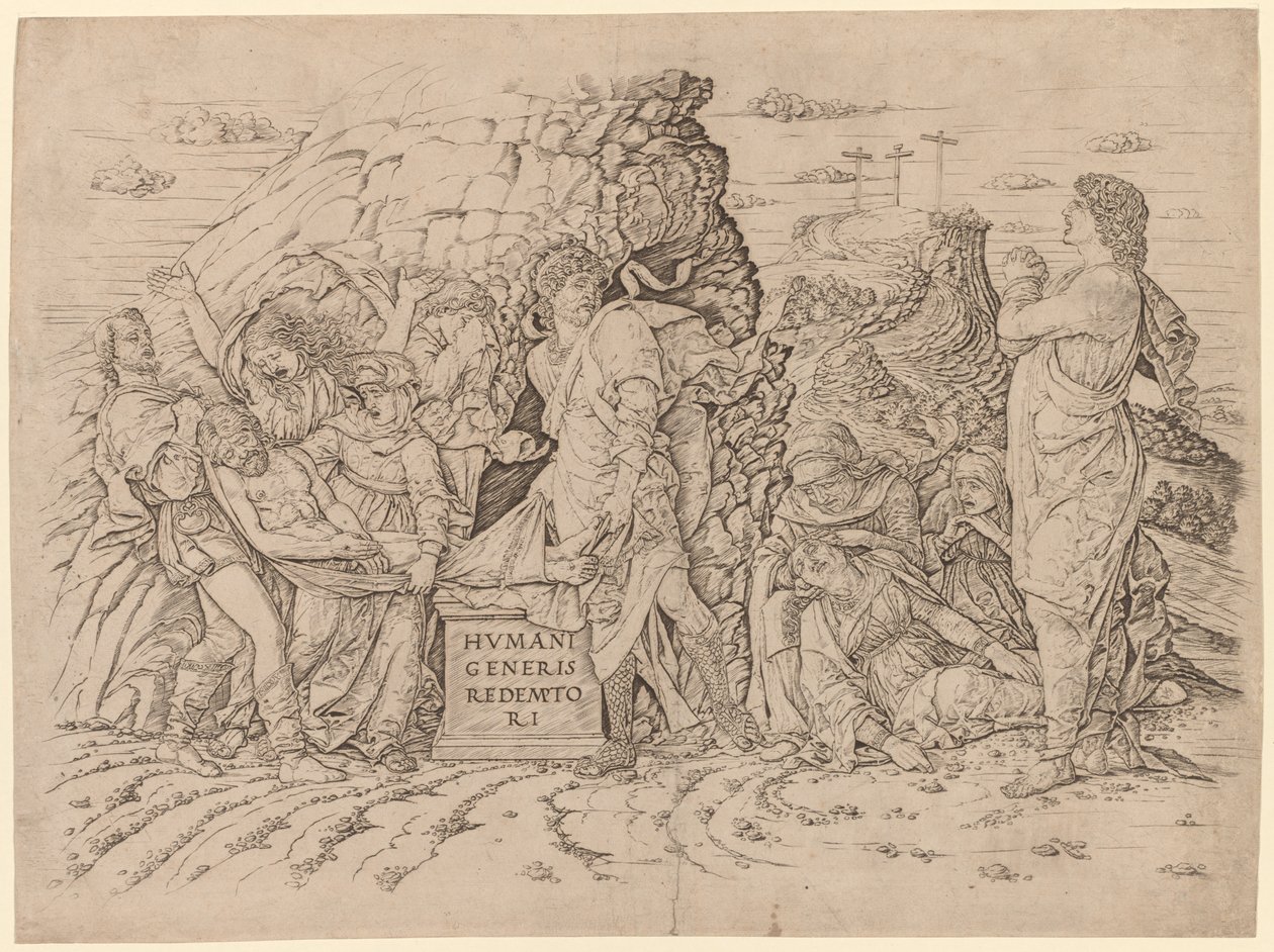 A síremlék alkotó: Andrea Mantegna
