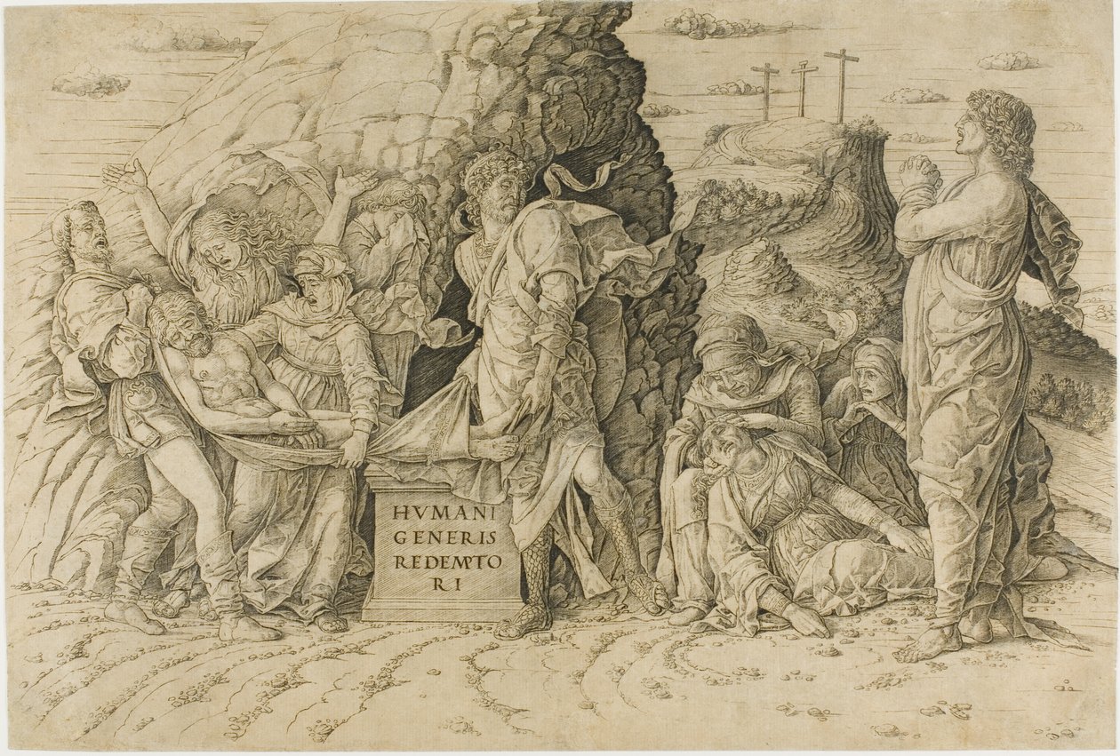 A síremlék alkotó: Andrea Mantegna