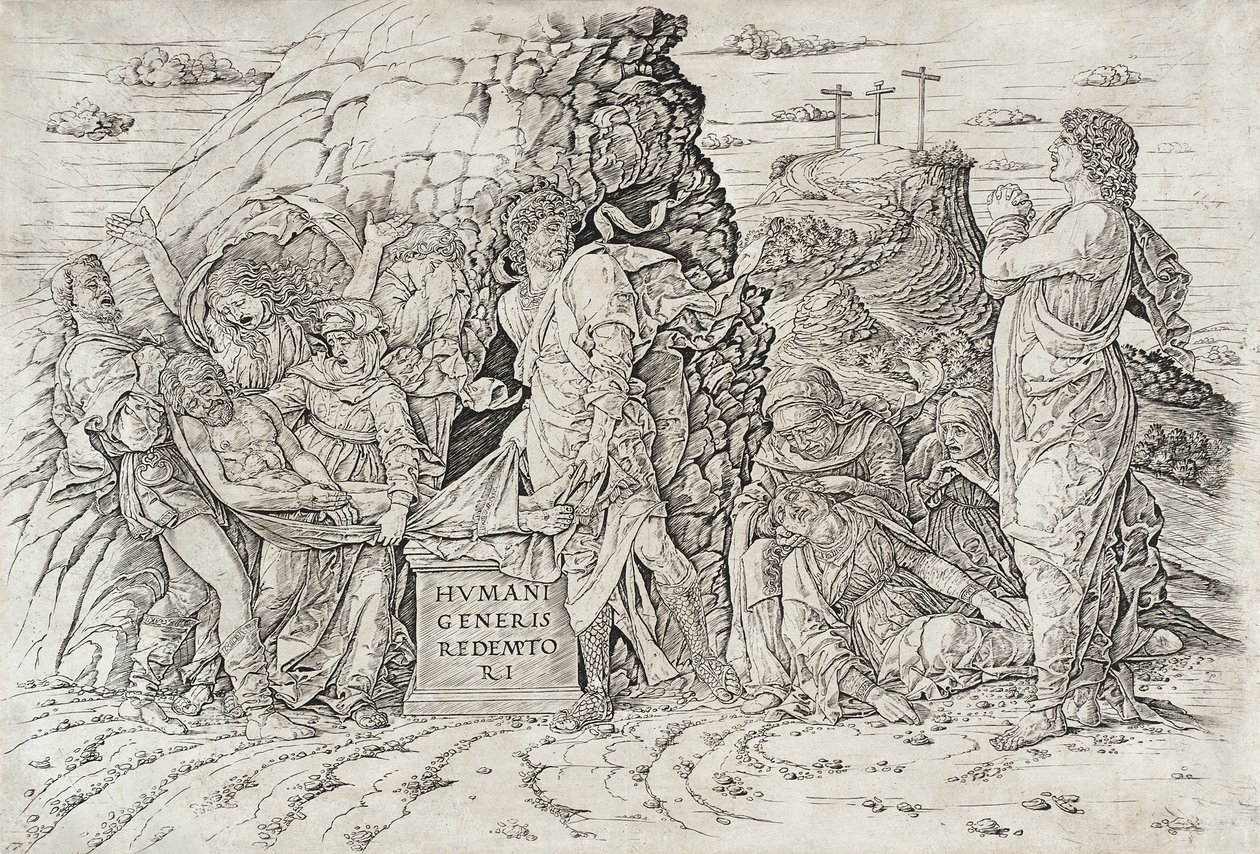 A sírbatétel alkotó: Andrea Mantegna