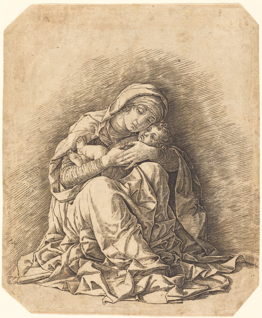 Szűz Mária a gyermekkel alkotó: Andrea Mantegna