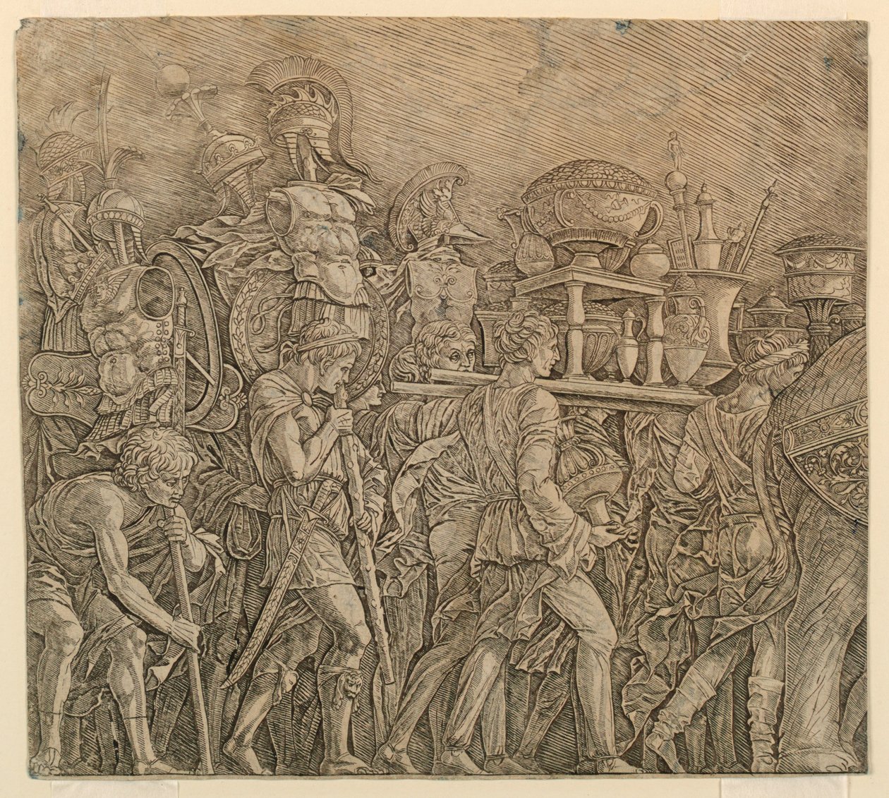 Caesar diadala: A fűzőhordozók alkotó: Andrea Mantegna