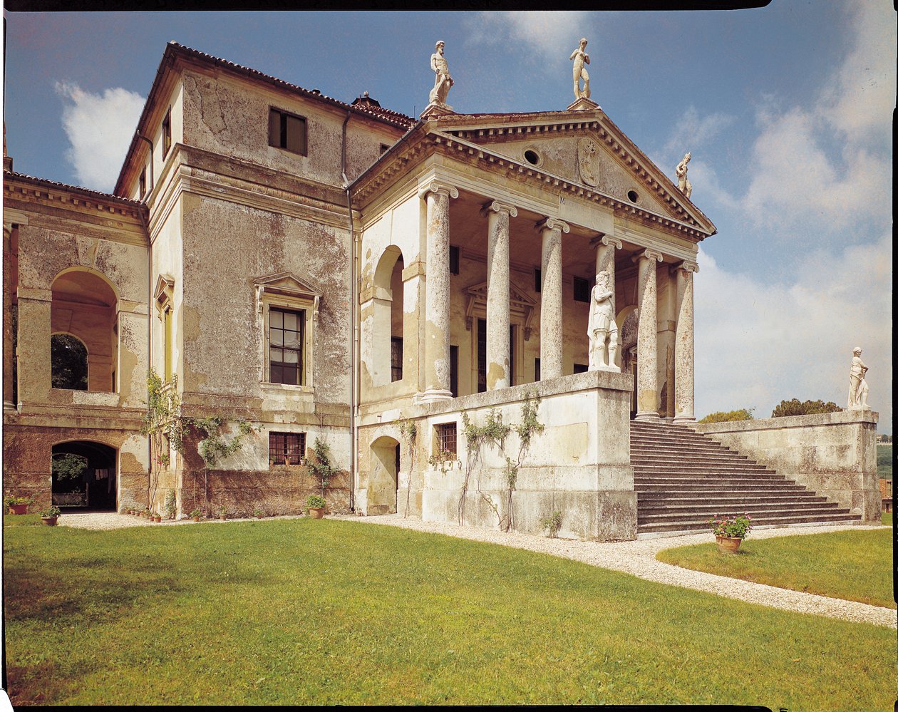 Homlokzati nézet, 1566-67 körül alkotó: Andrea Palladio