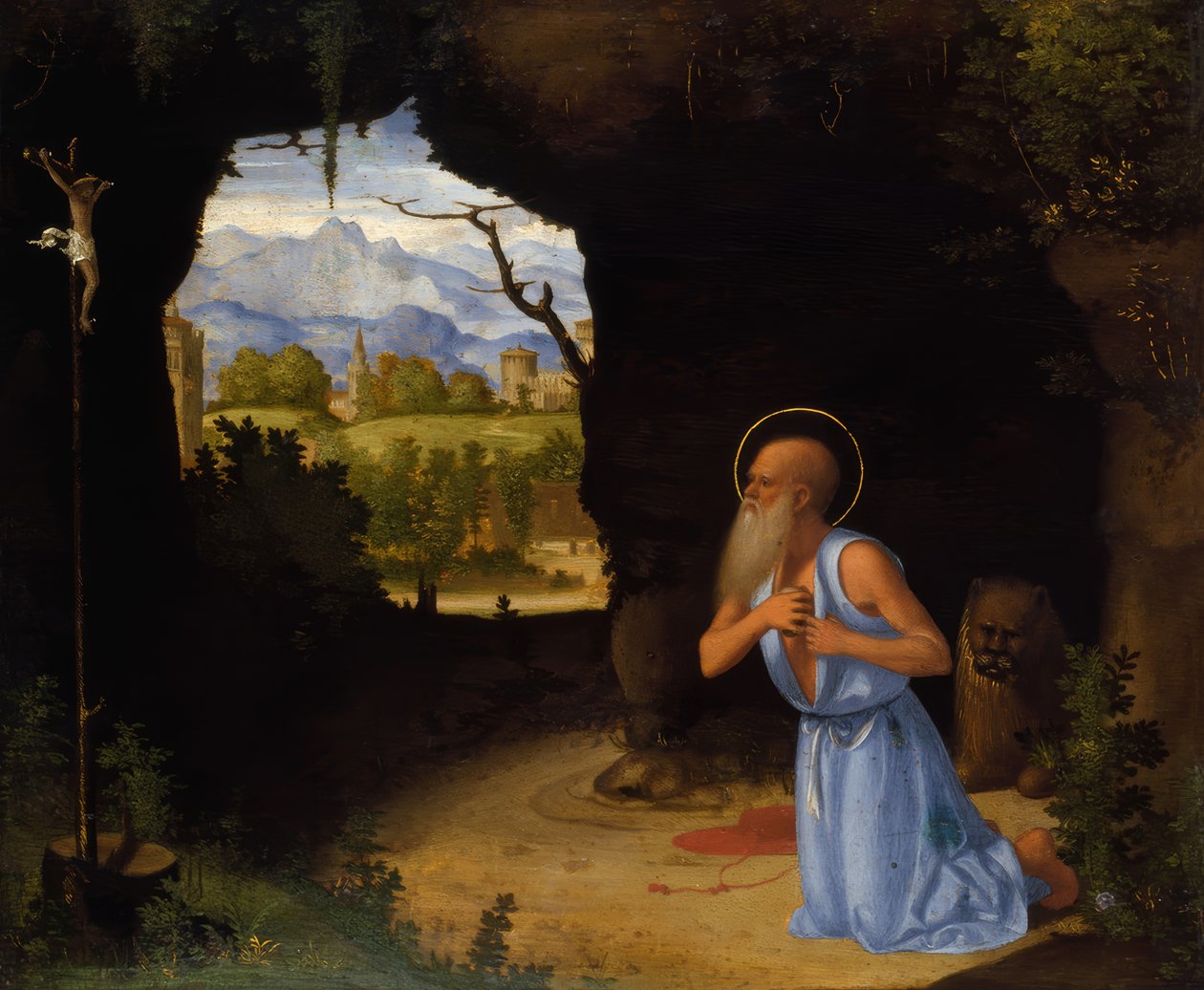 Szent Jeromos alkotó: Andrea Previtali