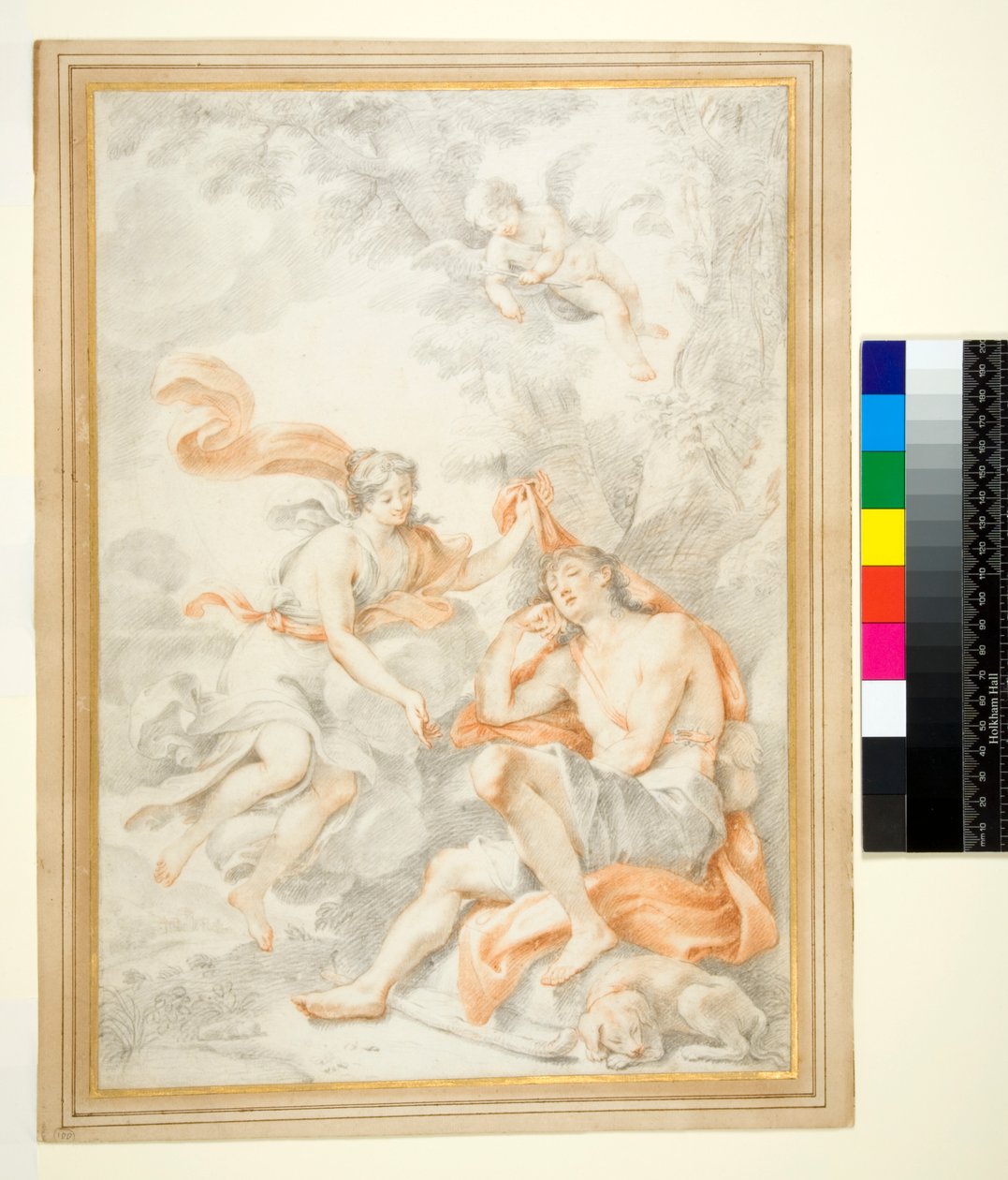 Diana és Endymion, alkotó: Andrea Procaccini
