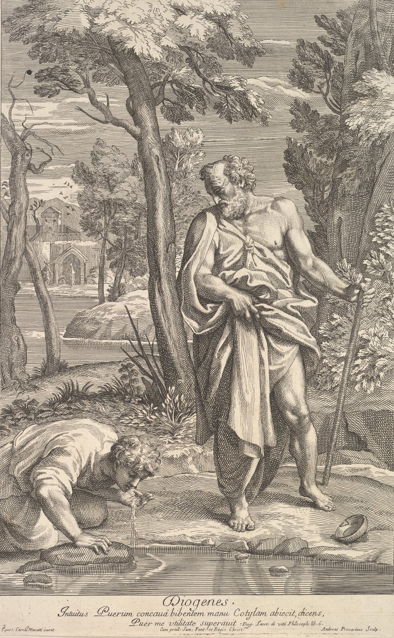 Diogenes, 1685-1734. alkotó: Andrea Procaccini