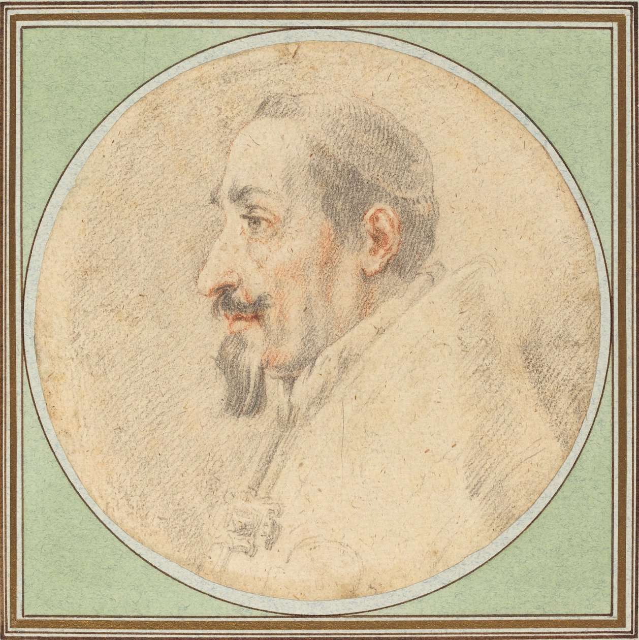 VII. Sándor pápa rajz alkotó: Andrea Sacchi