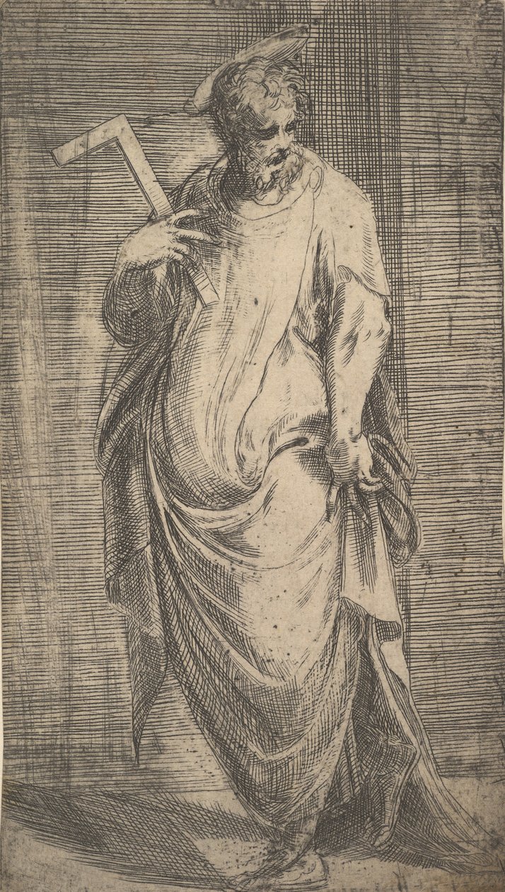 Kisebb Szent Jakab Krisztustól és az apostoloktól, kb. 1548-50. alkotó: Andrea Schiavone