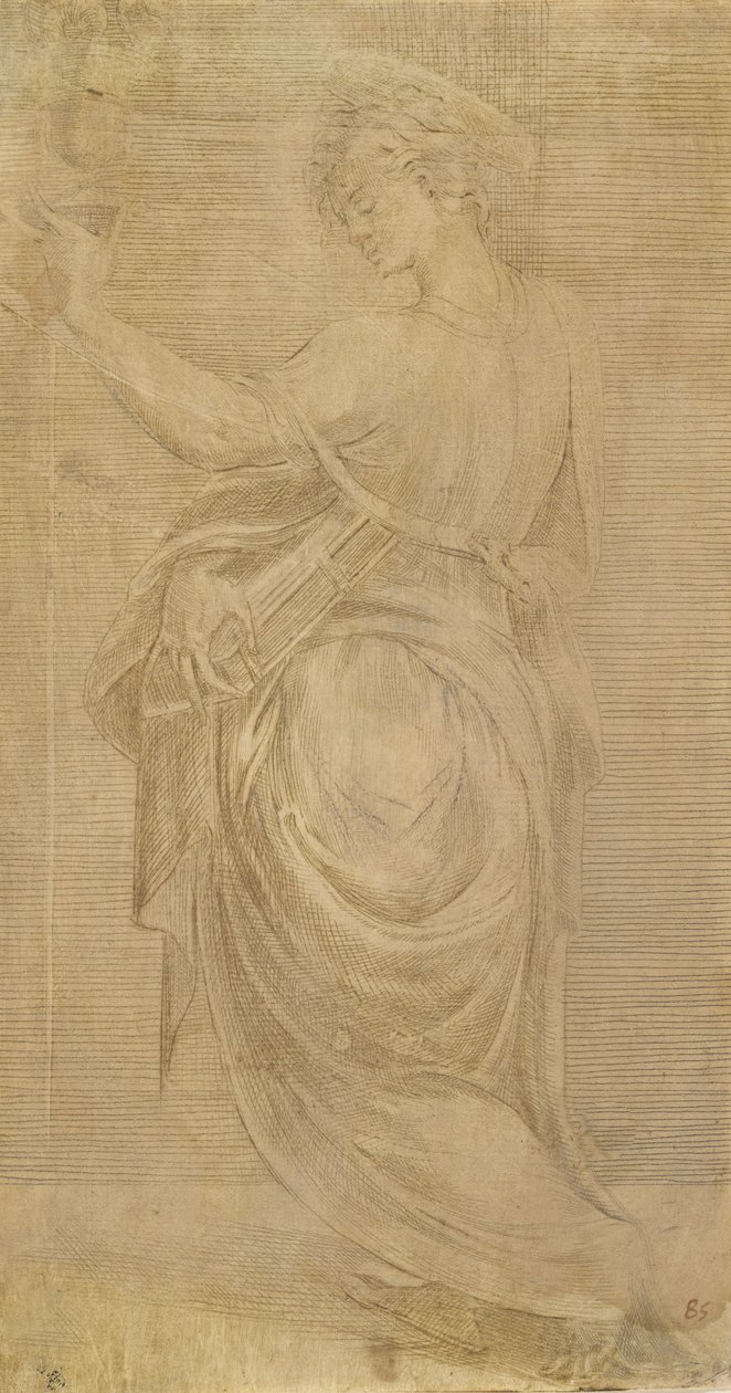 Szent János evangélista,. alkotó: Andrea Schiavone