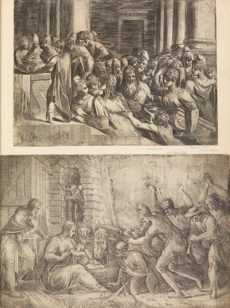 A betlehemes, kb. 1558-60. alkotó: Andrea Schiavone