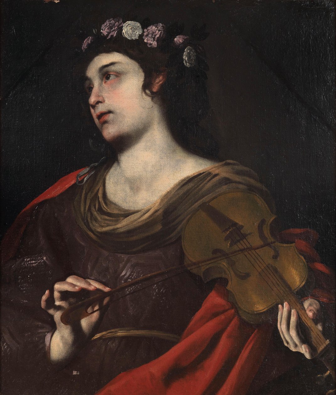 Szent Cecília alkotó: Andrea Vaccaro