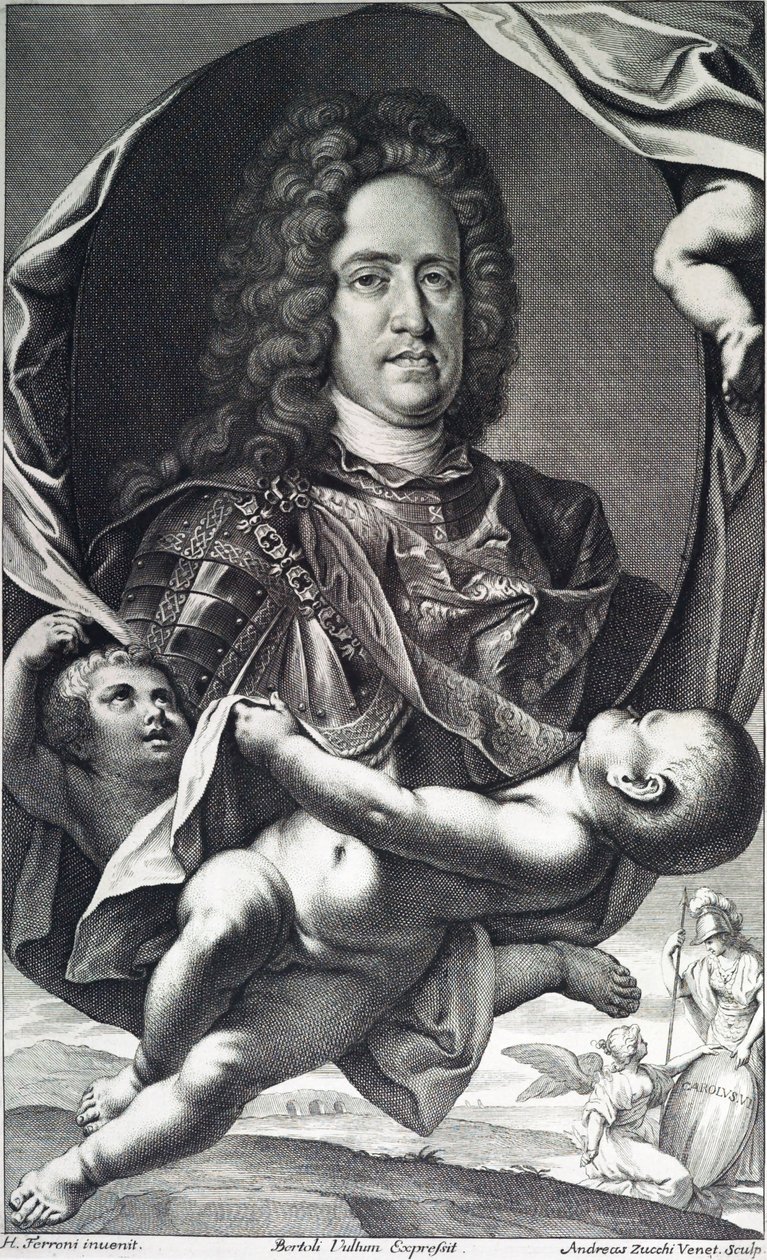 VI. Károly által Girolamo Ferroni alkotó: Andrea Zucchi