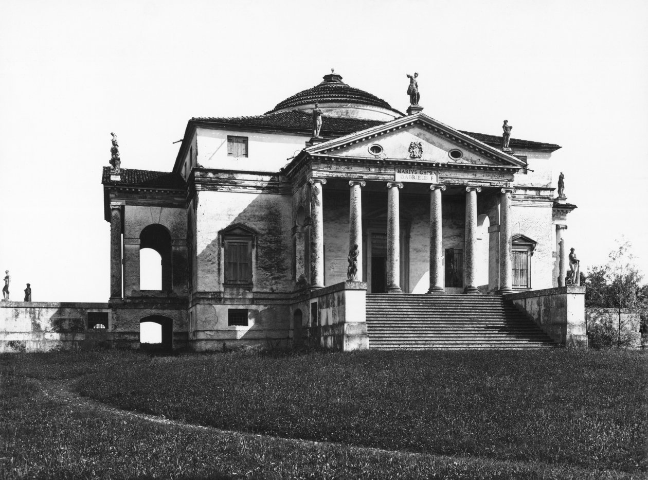 Homlokzati nézet, 1566-67 körül alkotó: Andrea Palladio