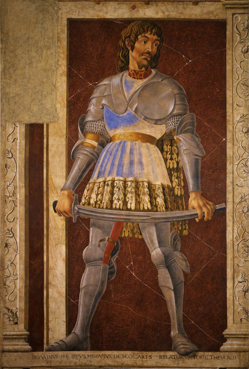Pippo Spano, c. 1448 alkotó: Andrea del Castagno