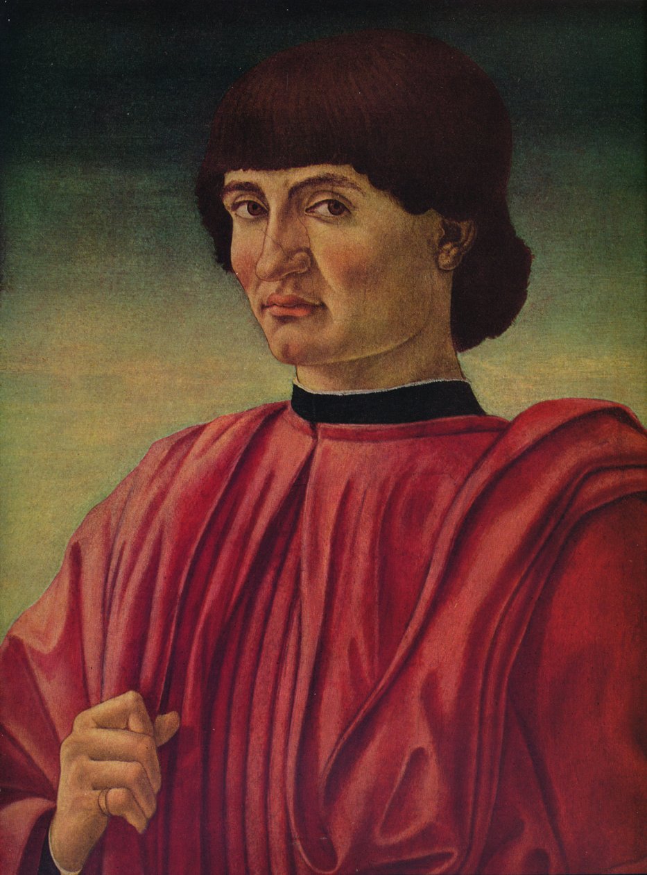 Férfi portré, c1450 alkotó: Andrea del Castagno
