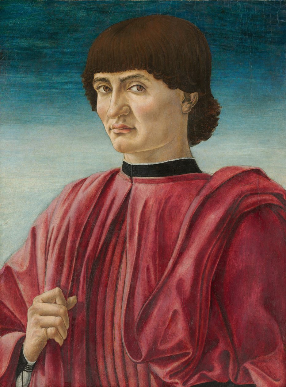 Férfi portréja, c. 1450. alkotó: Andrea del Castagno