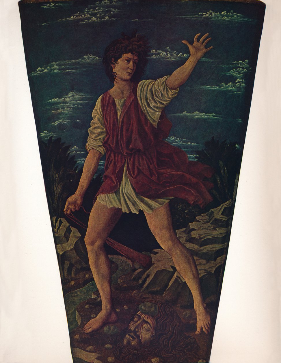 Az ifjú Dávid, c1450 alkotó: Andrea del Castagno