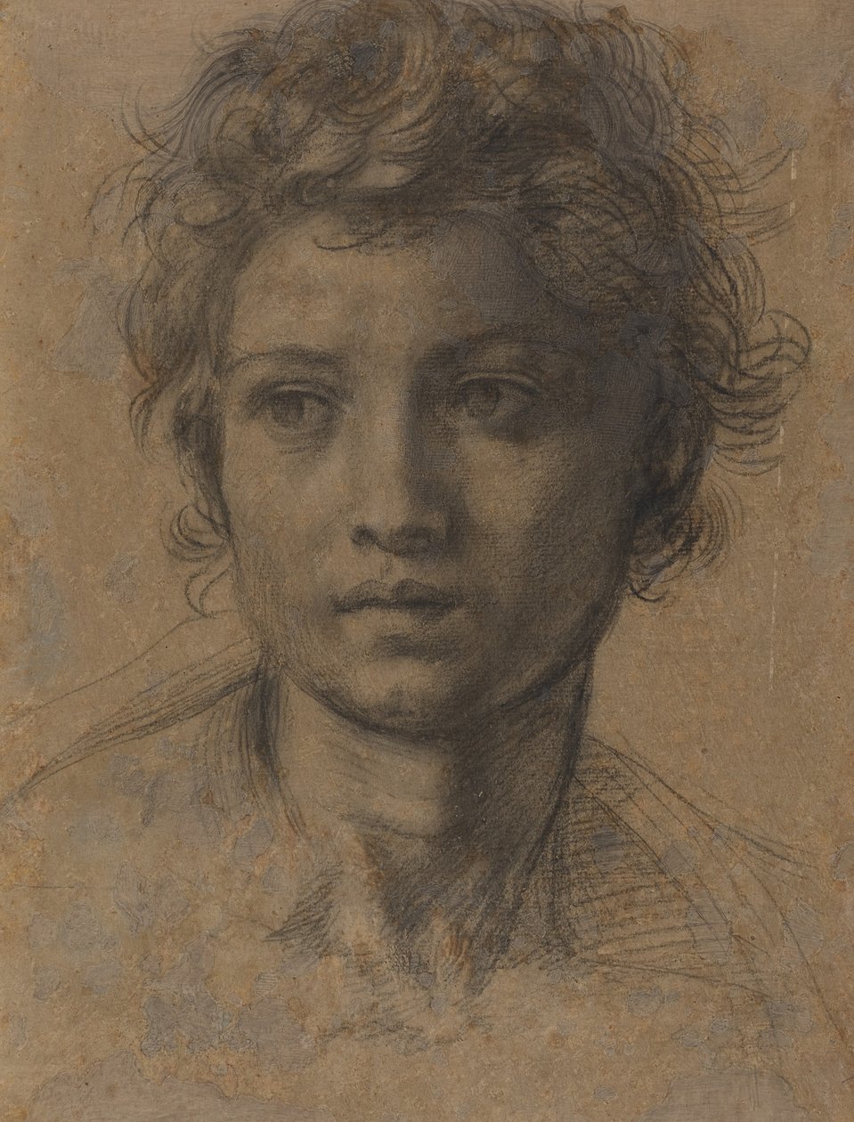 Keresztelő Szent János feje alkotó: Andrea del Sarto