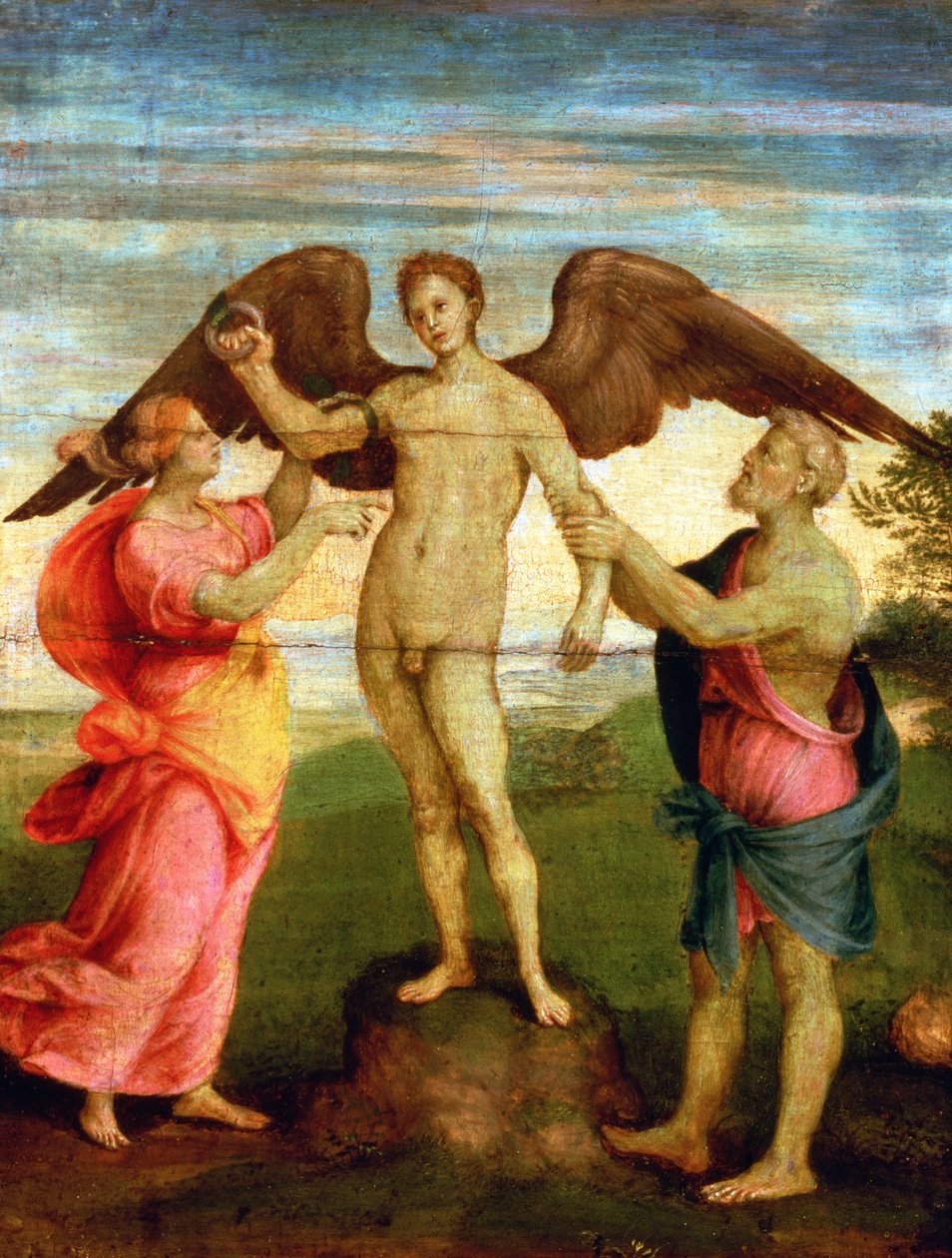 Icarus alkotó: Andrea del Sarto