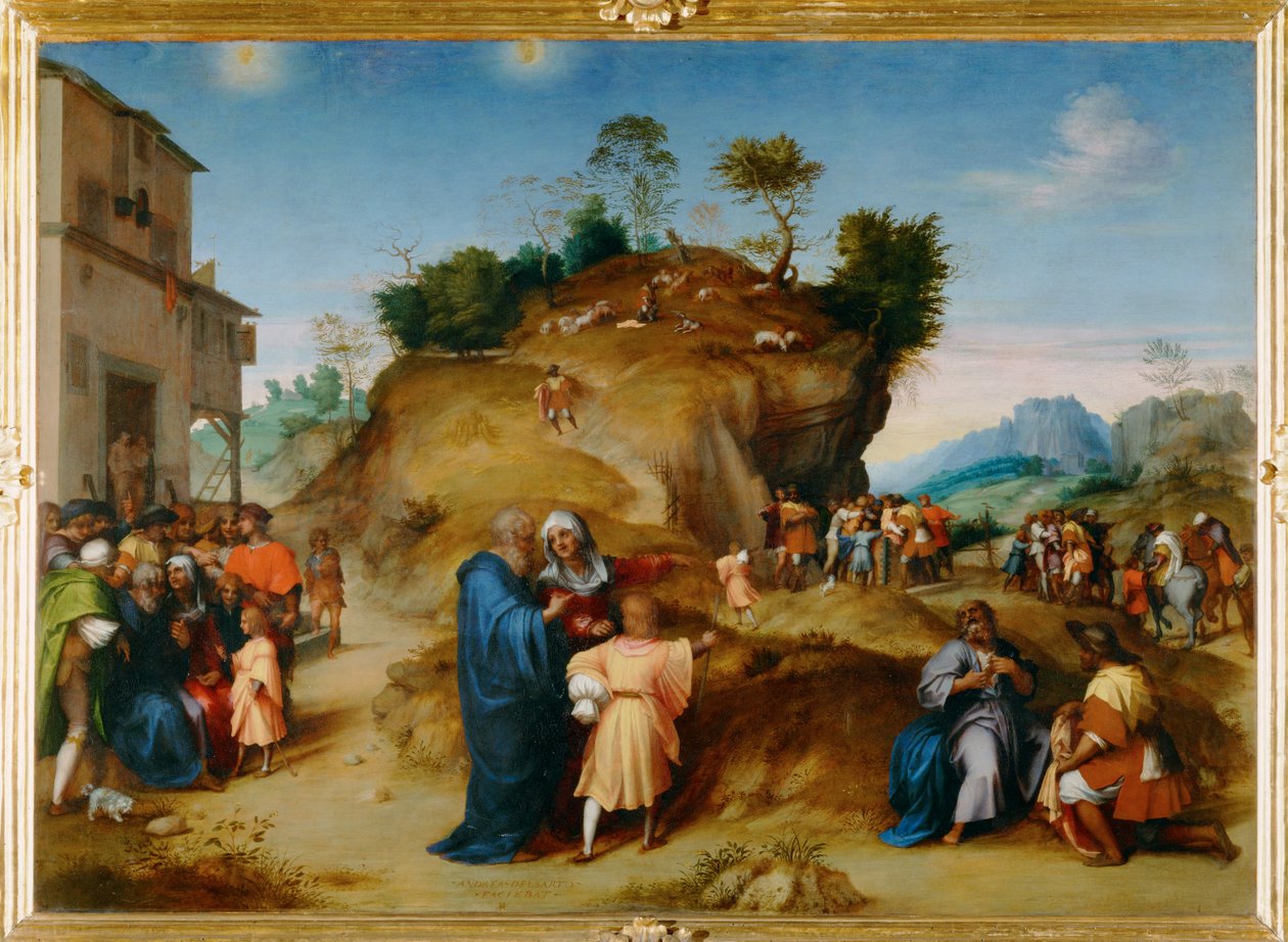 József az egyiptomi alkotó: Andrea del Sarto