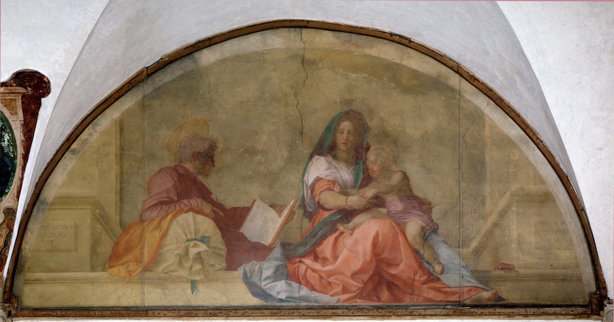 Madonna del Sacco (Freskó alkotó: Andrea del Sarto