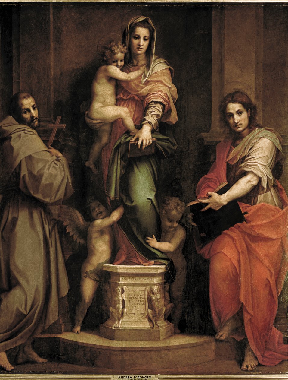 A hárpiák Madonnája alkotó: Andrea del Sarto