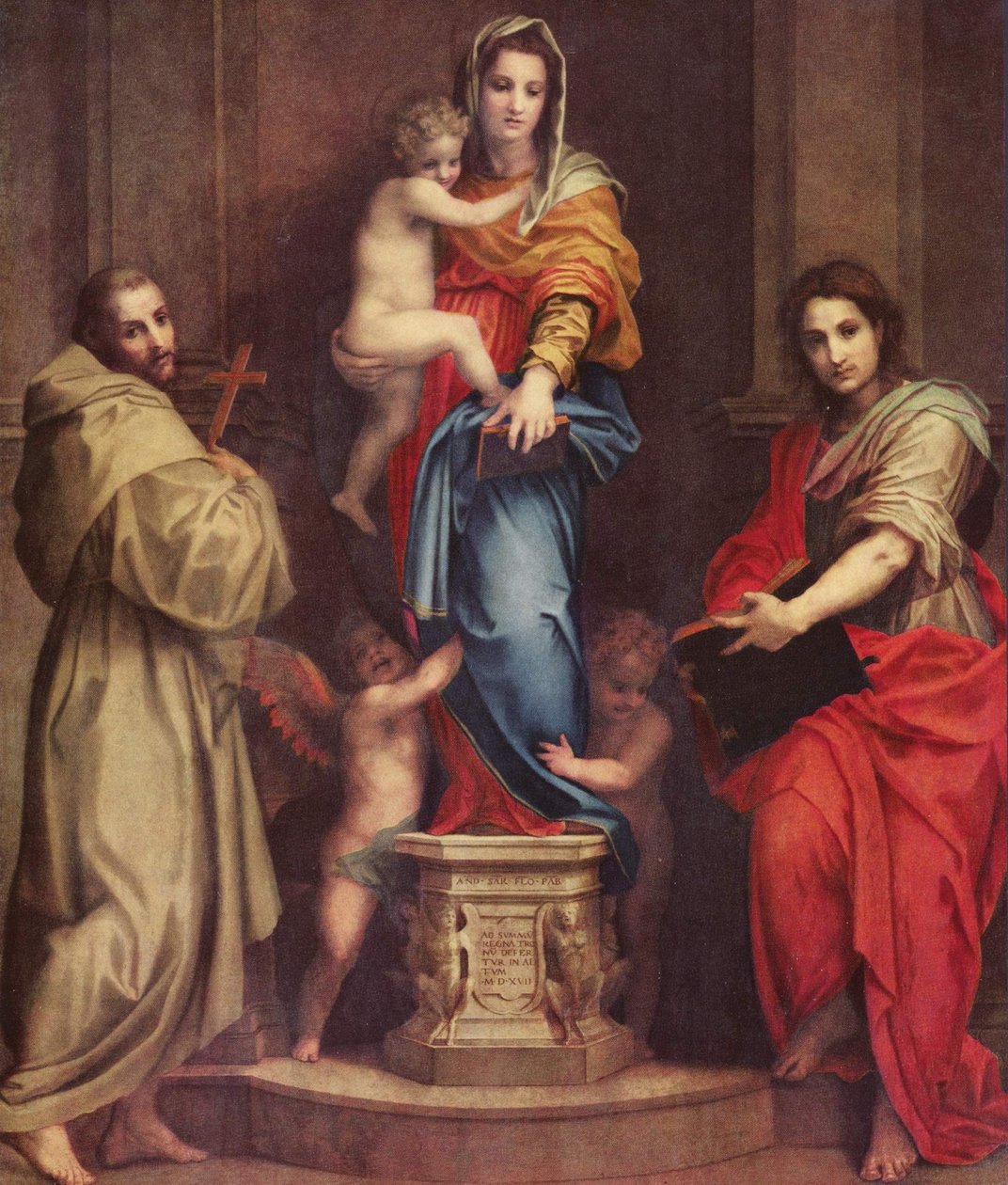 A hárpiák Madonnája alkotó: Andrea del Sarto