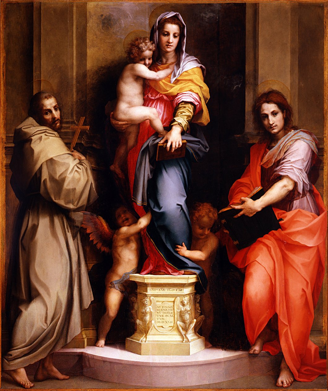 Hárpiák Madonnája Hárpiák Madonnája, 1517 alkotó: Andrea del Sarto