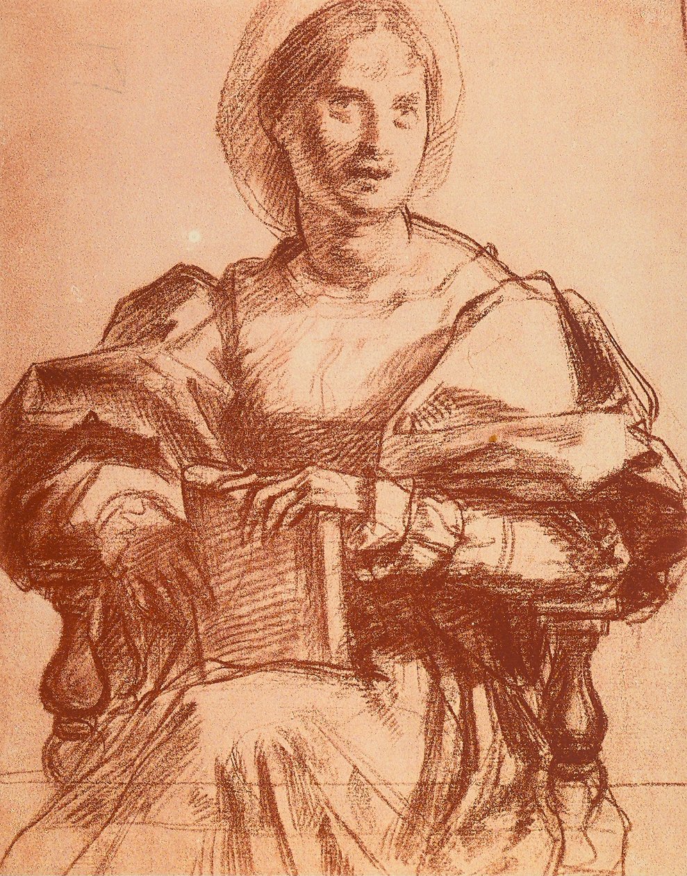 Lucrezia del Fede portréja alkotó: Andrea del Sarto