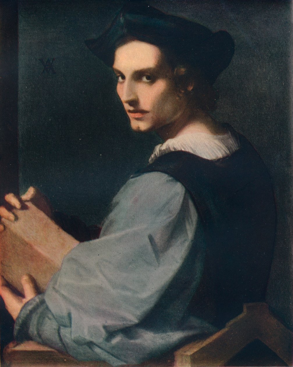 Fiatal férfi portréja, c1517, 1911 alkotó: Andrea del Sarto