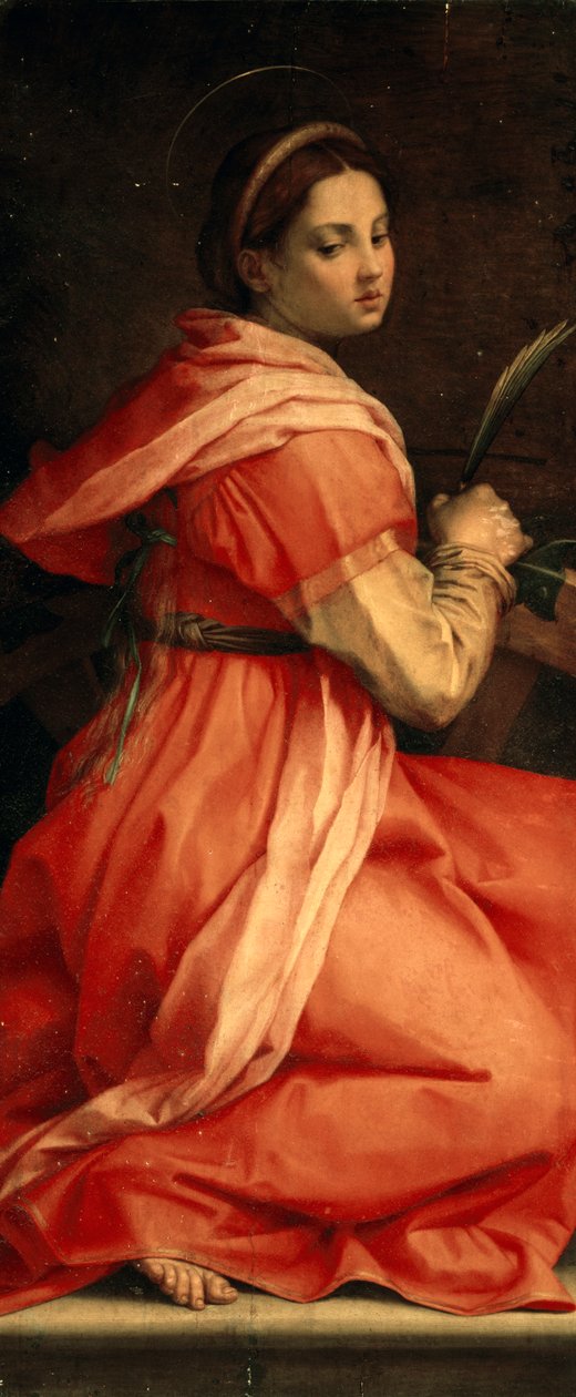 Alexandriai Szent Katalin, 1530 körül alkotó: Andrea del Sarto