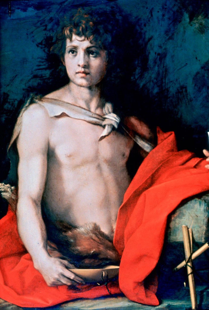 „Keresztelő Szent János”, 1506-1530 alkotó: Andrea del Sarto