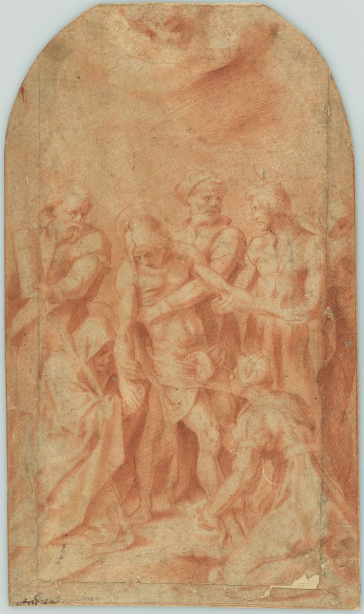 Die Kreuzabnahme alkotó: Andrea del Sarto