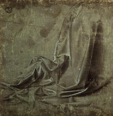 Drapery tanulmány alkotó: Andrea del Verrocchio