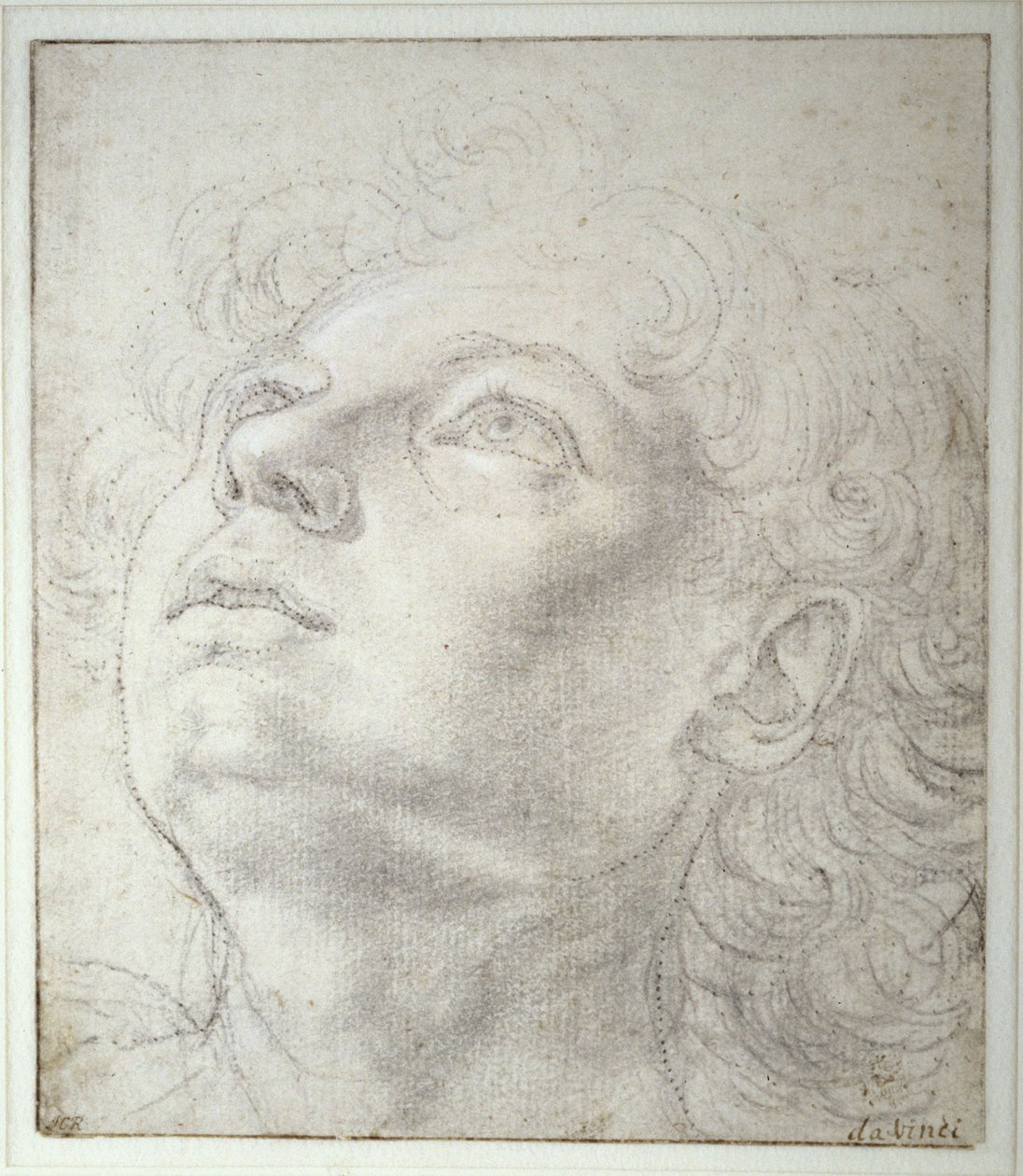 Angyalfej alkotó: Andrea del Verrocchio