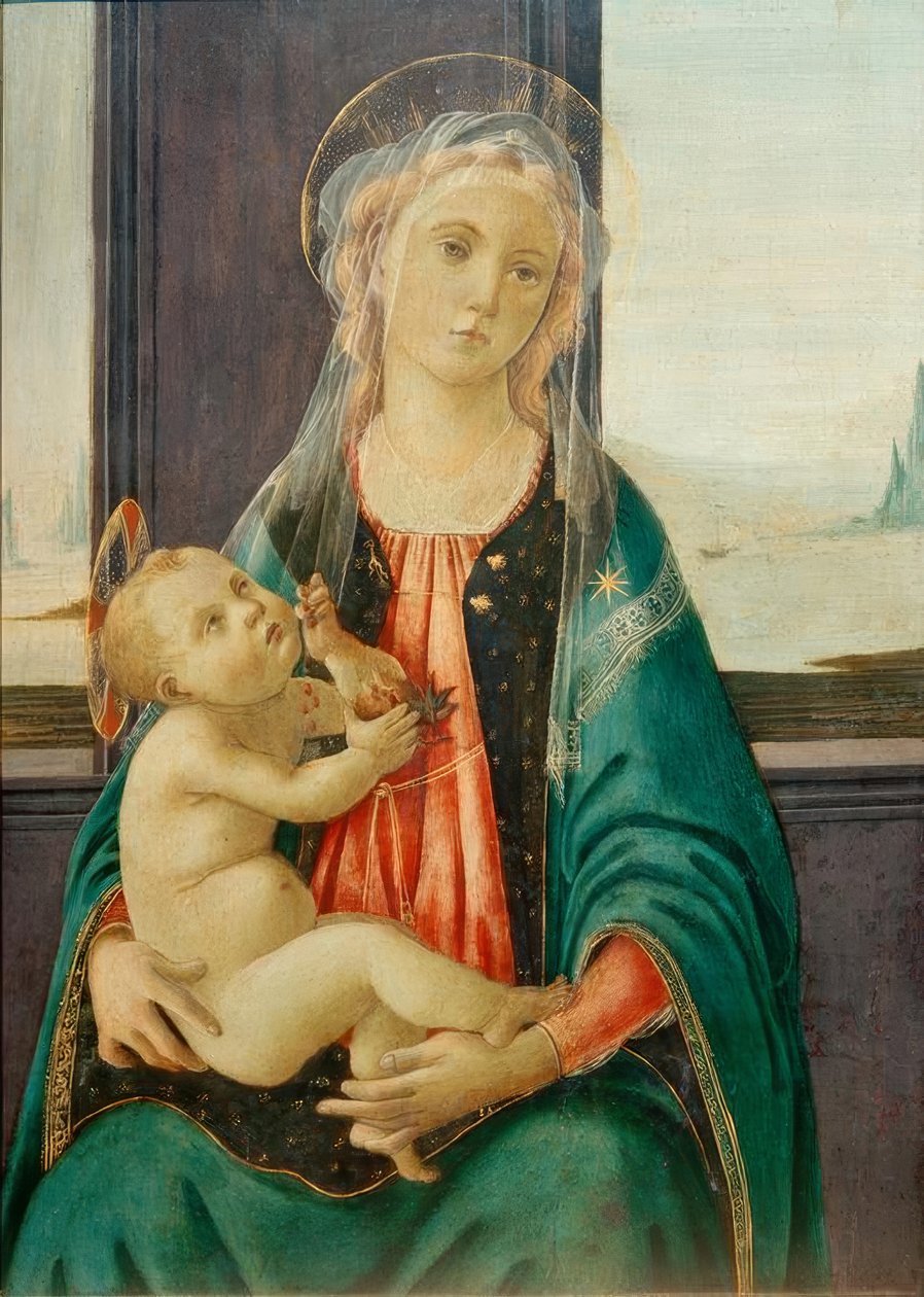 Madonna mit Kind (Madonna of the Sea) alkotó: Andrea del Verrocchio