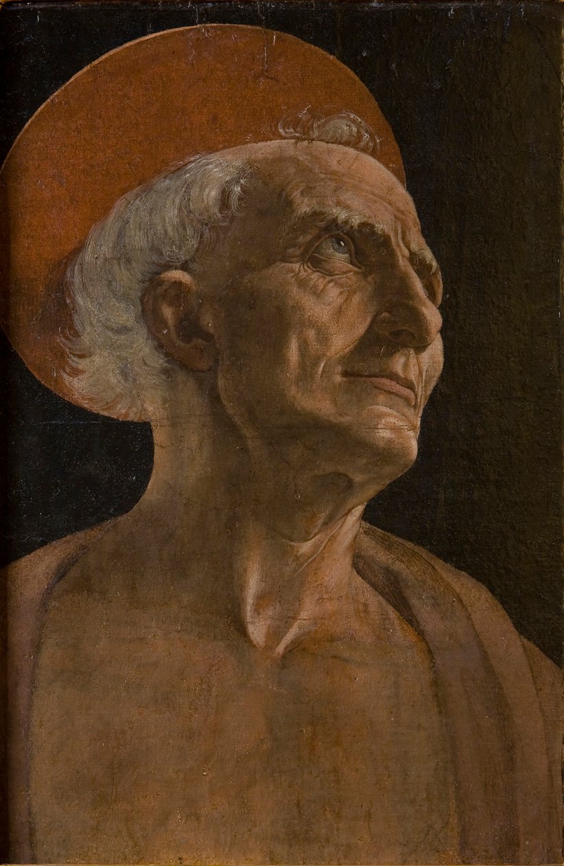 Szent Jeromos, Kr. e. 1467-1469. alkotó: Andrea del Verrocchio