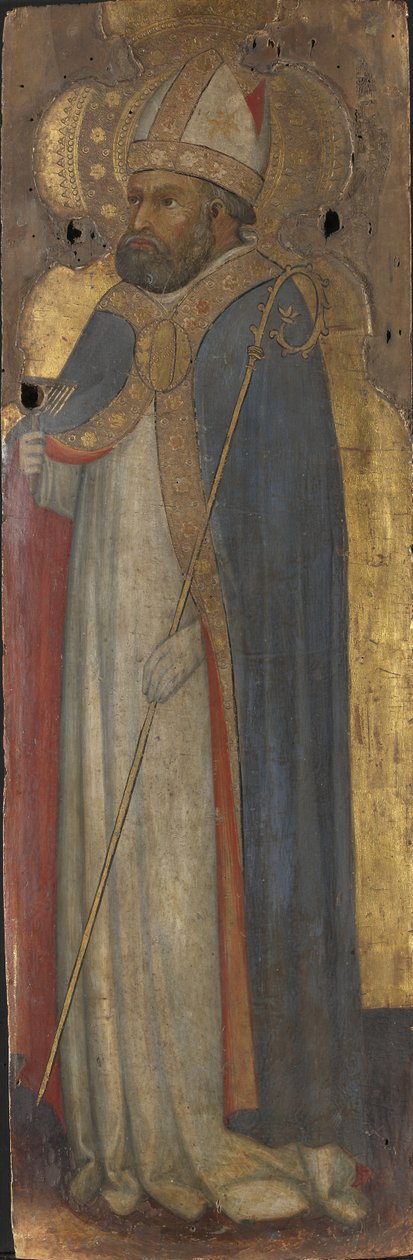 Saint Blaise, 1400 körül. alkotó: Andrea di Bartolo