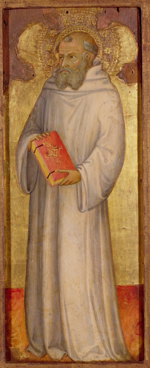 Szent Benedek, a legrégebbi rend alapítója (500 körül) alkotó: Andrea di Bartolo