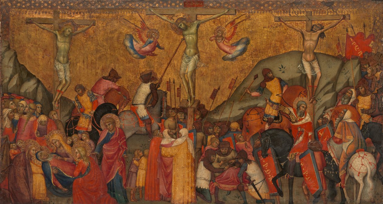 A keresztre feszítés. alkotó: Andrea di Bartolo
