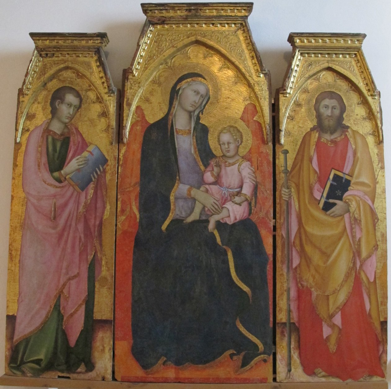 madonna gyermekkel szentek között alkotó: Andrea di Bartolo