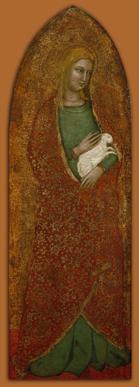 Szent Ágnes alkotó: Andrea di Bonaiuto