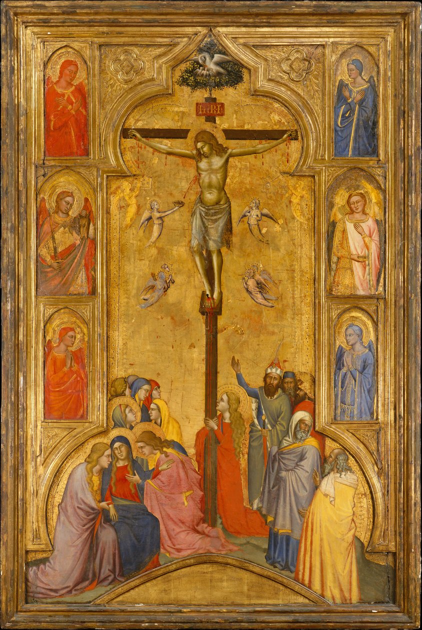 A keresztre feszítés, kb. 1365. alkotó: Andrea di Cione