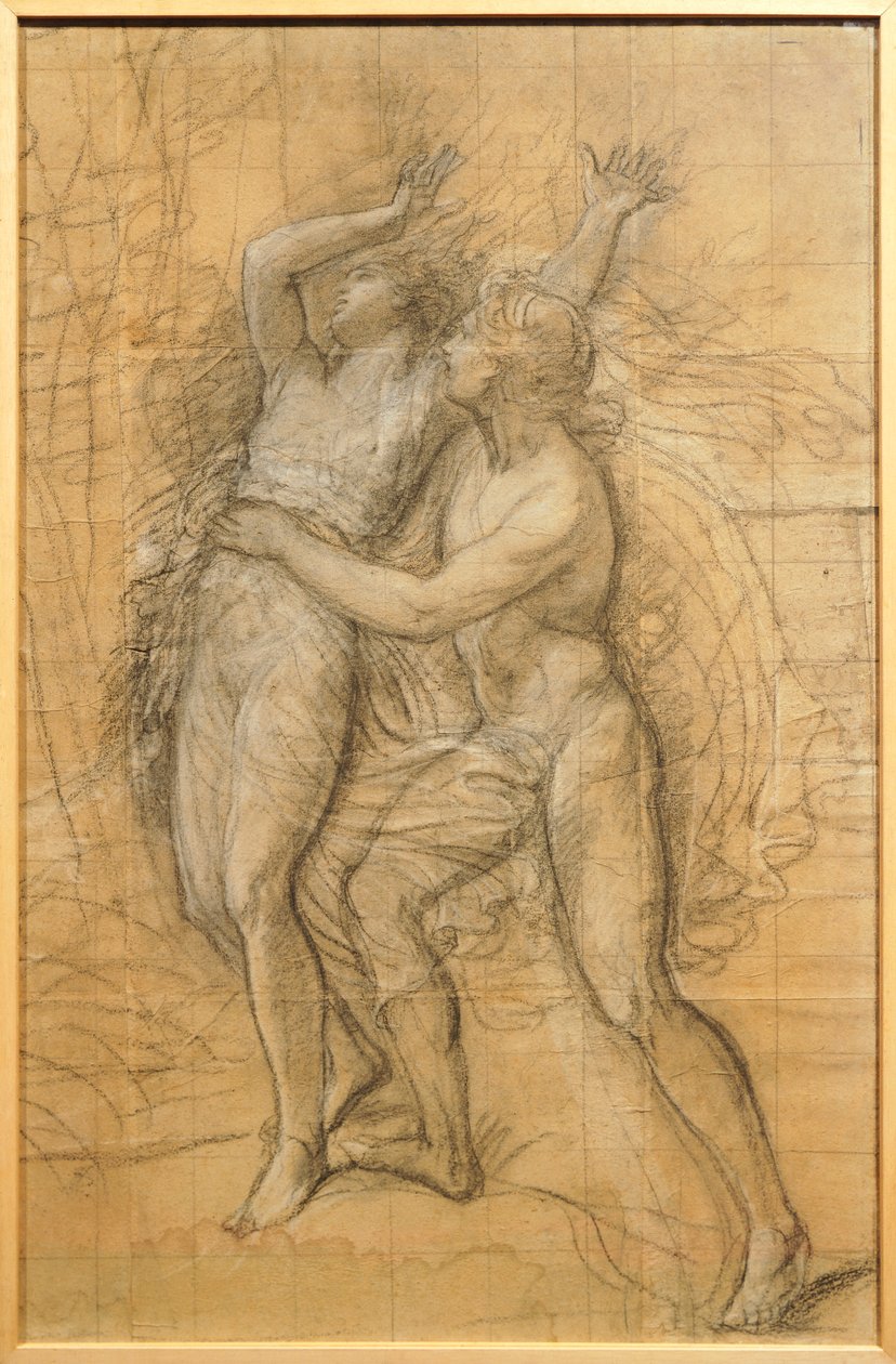 Apollo és Daphne, Andrea Appiani (1754-1817), rajz alkotó: Andrea the Elder Appiani