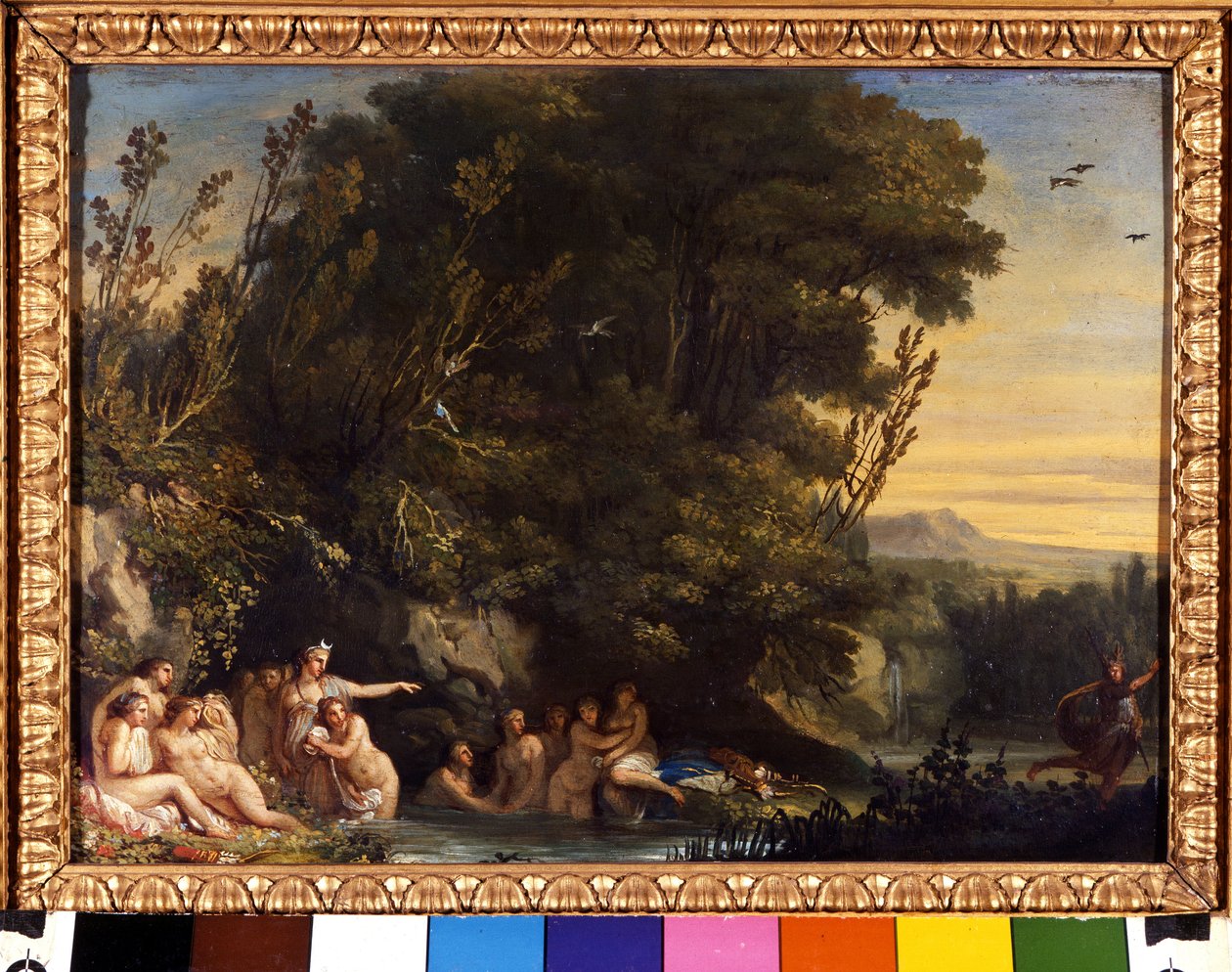 Diane és Acteon. Andrea Appiani (1754-1817) Milánó festménye alkotó: Andrea the Elder Appiani