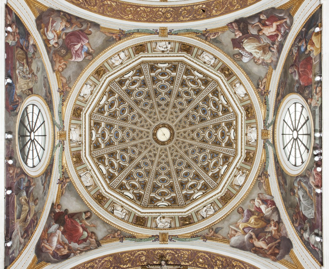 Kupola freskókkal alkotó: Andrea the Elder Appiani